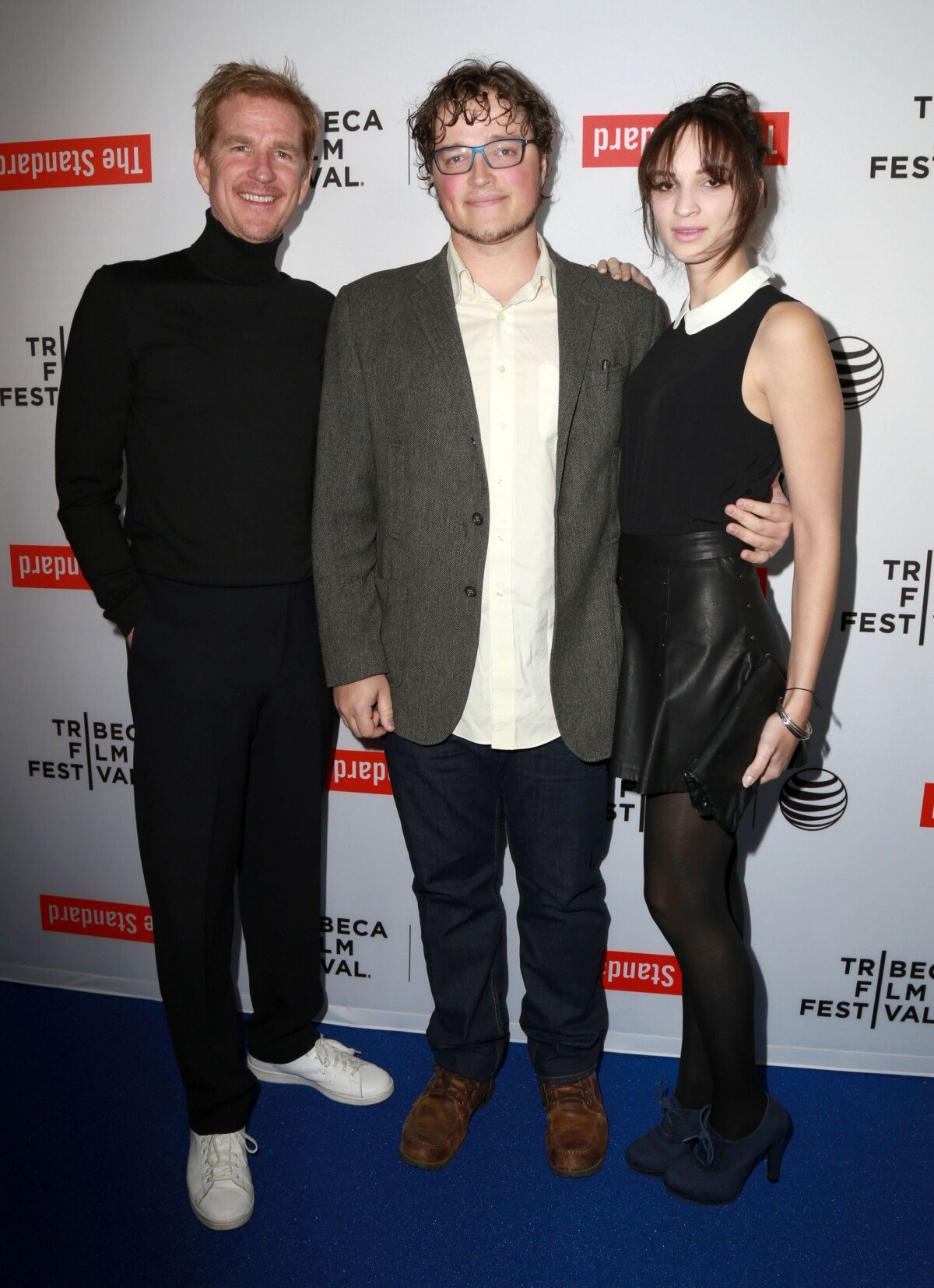 Photo : Matthew Modine, Boman Modine, Ruby Modine à une réception lors du "2015 Tribeca Film