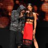 Christina Milian et Lil Wayne aux American Music Awards 2014. Los Angeles, le 23 novembre 2014.