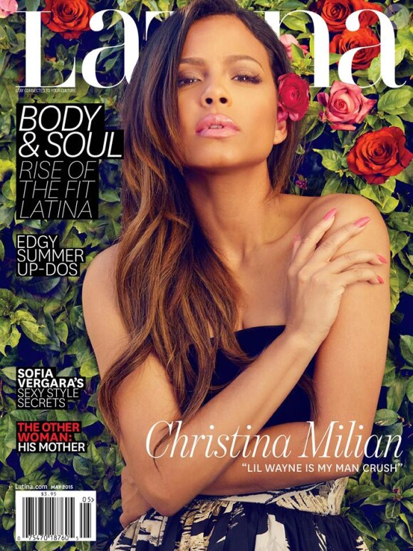Christina Milian en couverture du numéro de mai 2015 du magazine Latina.