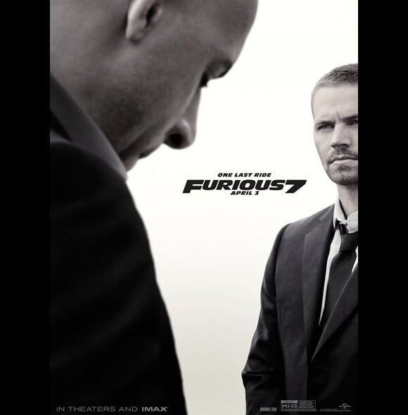 Affiche teaser du film Fast and Furious 7