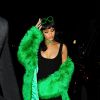 Rihanna arrive au restaurant Giorgio Baldi à Santa Monica, Los Angeles, à l'issue des iHeartRadio Music Awards. Le 29 mars 2015.