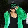 Rihanna quitte le restaurant Giorgio Baldi à Santa Monica, le 29 mars 2015.