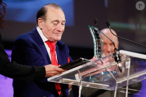 Pierre Etaix - Cérémonie du 10e prix Henri Langlois à la maison de l'UNESCO à Paris le 30 mars 2015.