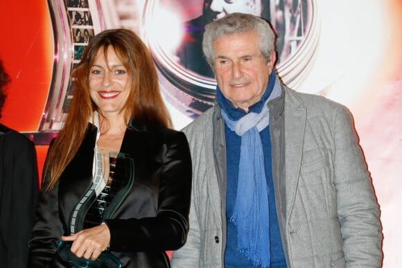 Audrey Dana, Claude Lelouch - Cérémonie du 10e prix Henri Langlois à la maison de l'UNESCO à Paris le 30 mars 2015.