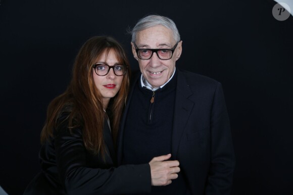 Exclusif - Audrey Dana et André Téchiné - Studio du 10e prix Henri Langlois à la maison de l'UNESCO à Paris le 30 mars 2015.