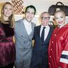 Dee Hilfiger, Richard Hilfiger, Tommy Hilfiger et Rita Ora à l'Inauguration de la boutique Tommy Hilfiger Bd des Capucines à Paris le 31 mars 2015.