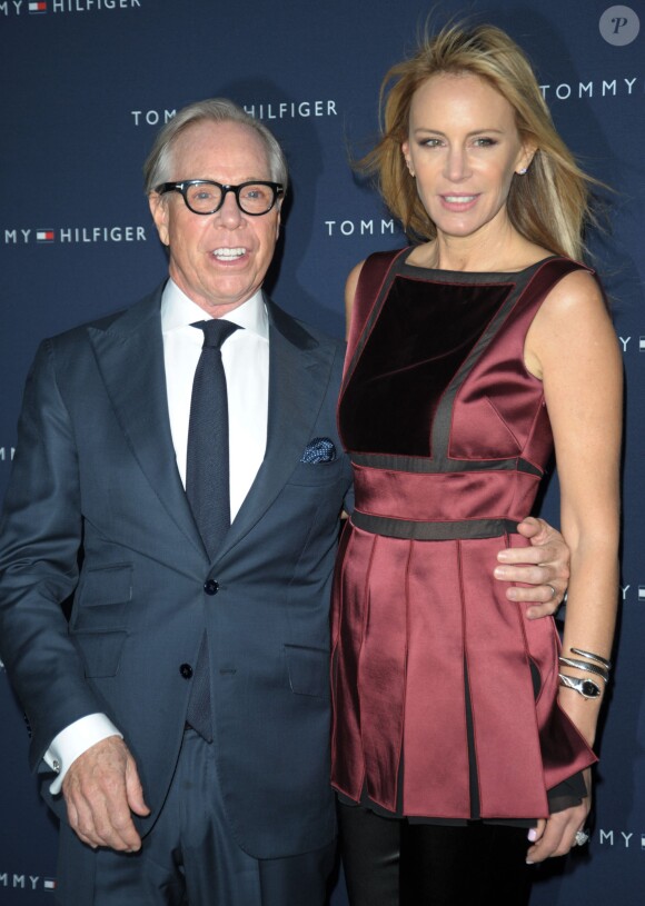 Tommy Hilfiger et sa femme Dee  à l'Inauguration de la boutique Tommy Hilfiger Bd des Capucines à Paris le 31 mars 2015.