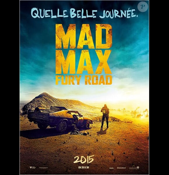 Affiche de Mad Max Fury Road.