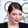 Lorde - La 72ème cérémonie annuelle des Golden Globe Awards à Beverly Hills, le 11 janvier 2015. 