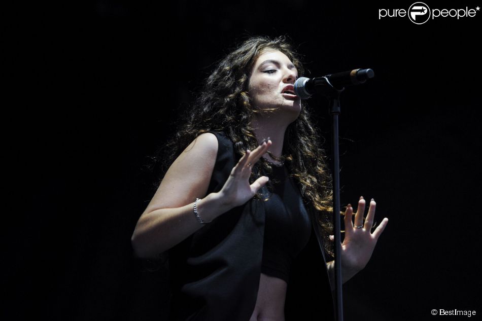  La chanteuse Lorde en concert au festival &quot;Austin City Limits Music Festival&quot;. Le 12 octobre 2014  