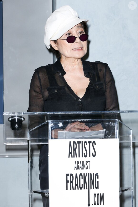 Yoko Ono à New York, le 29 août 2012.