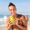 Eddy (Les Anges 7 / Secret Story 7) à Rio de Janeiro, au Brésil, en mars 2015.