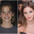  Emma Watson en 2001 / Emma Watson en 2015. 
  
