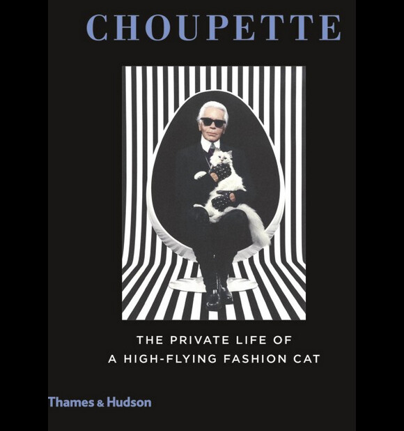 Karl Lagerfeld et Choupette sur la couverture du livre qui lui est consacré
