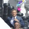 Daniel Craig dans une séquence sportive de Spectre à Mexico le 25 mars 2015.
