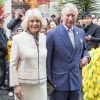 Le prince Charles et la duchesse Camilla à Chinatown, à Londres, le 19 février 2015