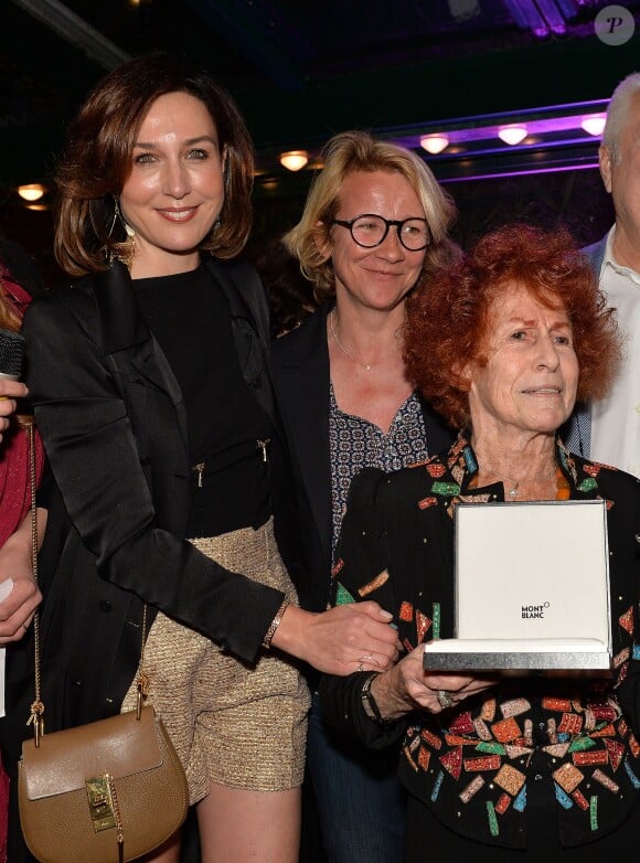 Elsa Zylberstein, Ariane Massenet, Marceline Loridan-Ivens - Prix de la Closerie des Lilas 2015 à Paris, le 8 avril 2015