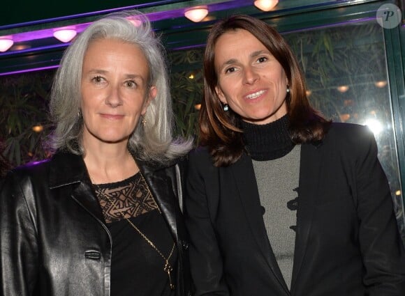 Tatiana de Rosnay et Aurélie Filippetti - Prix de la Closerie des Lilas 2015 à Paris, le 8 avril 2015
