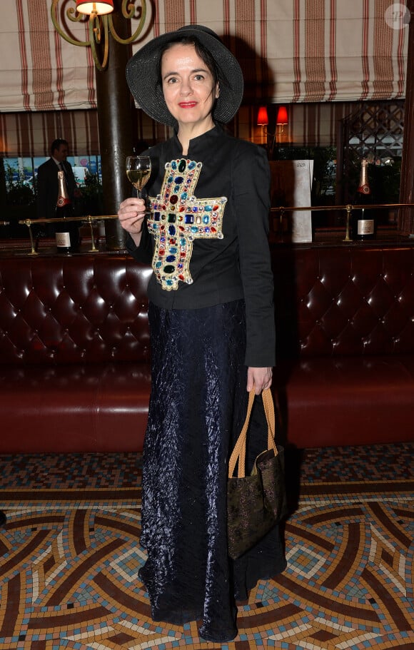 Amélie Nothomb - Prix de la Closerie des Lilas 2015 à Paris, le 8 avril 2015