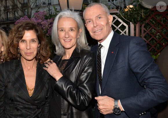 Christine Orban, Tatiana de Rosnay, Jean-Claude Jitrois - Prix de la Closerie des Lilas 2015 à Paris, le 8 avril 2015