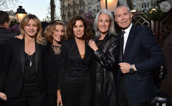 Sarah Lavoine, Emmanuelle de Boysson, Christine Orban, Tatiana de Rosnay, Jean-Claude Jitrois - Prix de la Closerie des Lilas 2015 à Paris, le 8 avril 2015
