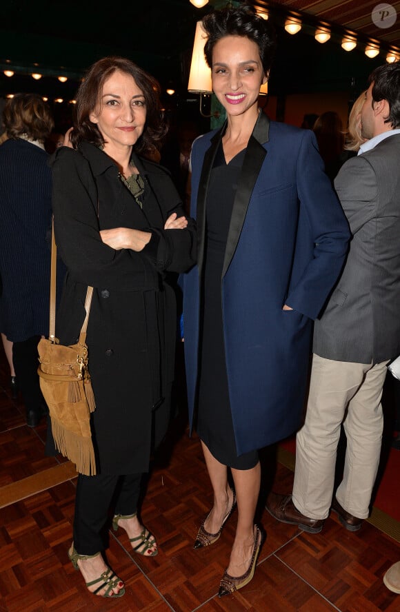 Nathalie Rykiel et Farida Khelfa - Prix de la Closerie des Lilas 2015 à Paris, le 8 avril 2015