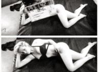 Ireland Baldwin : Sexy en sous-vêtements, la bombe tombe le bas