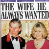 La une du quotidien britannique DailyMail le 11 février 2005 après l'annonce du mariage du prince Charles et Camilla Parker Bowles, célébré le 9 avril 2005 à Windsor.