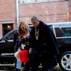 Beyoncé Knowles et son mari Jay-Z sont allés au défilé de mode de Kanye West à New York. Le 12 février 2015  