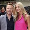 Ronan Keating et sa fiancée Storm Uechtritz lors de la première de "Postman Pat: The Movie" à l'Odeon West End, 40 Leicester Square à Londres, le 11 mai 2014