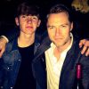 Ronan Keating et son fils sur Instagram, mars 2015