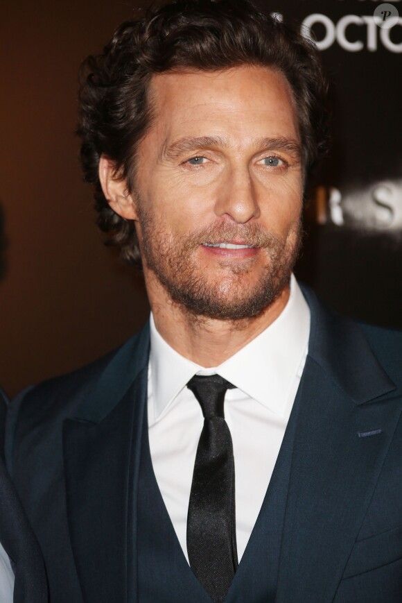 Matthew McConaughey - Première du film "Interstellar" au Grand Rex à Paris le 31 octobre 2014.