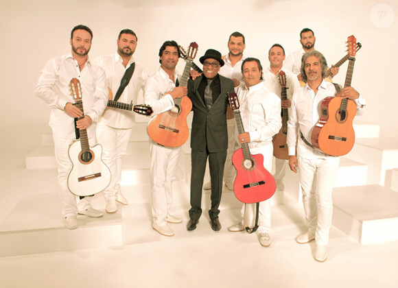 Chico & the Gypsies avec Billy Paul, un des guests de l'album Chico & the Gypsies & International Friends.