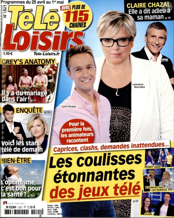 Télé-Loisirs - édition du lundi 20 avril 2015.