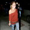 Nicole Eggert va dîner au Koi, à Hollywood le 22 septembre 2005