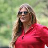 Nicole Eggert et sa fille Keegan dans un parc de Beverly Hills, le 23 août 2012.