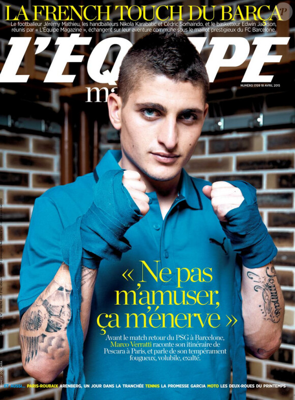 L'Equipe Mag du 18 avril 2015.