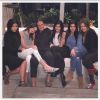 Bruce Jenner entouré de ses filles et belles-filles Kim, Khloe, Kourtney Kardashian, Kendall et Kylie Jenner - photo publiée sur le compte Instagram de Kim Kardashian le 20 janvier 2015