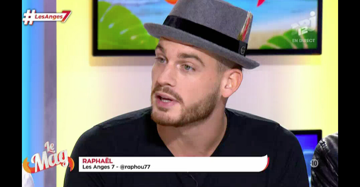 Vidéo Raphaël Anges et Siham sur le plateau du Mag sur NRJ le er avril Les deux