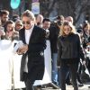 Mary-Kate et Ashley Olsen - Arrivées des people au défilé de mode, collection prêt-à-porter automne-hiver 2014/2015, "Louis Vuitton" à Paris. Le 5 mars 2014