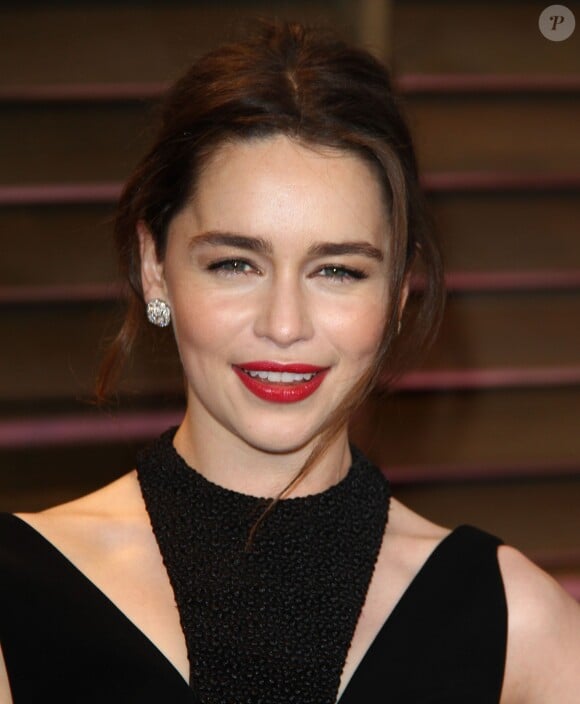 Emilia Clarke - Arrivées des people à la soirée Vanity Fair après la 86 ème cérémonie des Oscars le 2 mars 2014