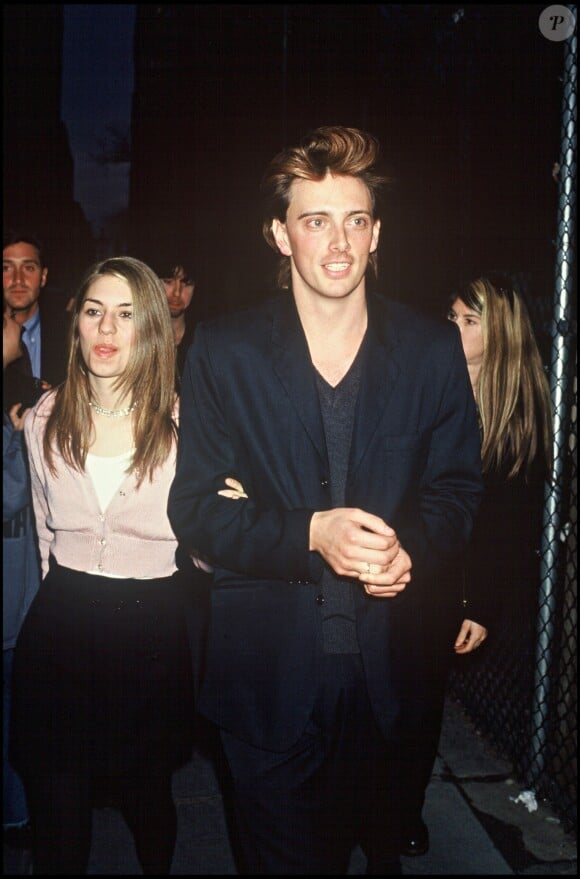 Sofia Coppola et Donovan Leitch à New York le 16 avril 1994. 