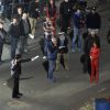 Penélope Cruz sur le tournage du film Zoolander 2 avec Ben Stiller et Owen Wilson à Rome, le 26 avril 2015.