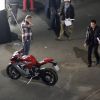 Penélope Cruz sur le tournage du film Zoolander 2 avec Ben Stiller et Owen Wilson à Rome, le 26 avril 2015.  Penélope Cruz, Ben Stiller, Owen Wilson filming Zoolander 2 in Rome, on April 26th 2015.26/04/2015 - Rome