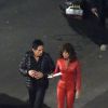 Penélope Cruz sur le tournage du film Zoolander 2 avec Ben Stiller et Owen Wilson à Rome, le 26 avril 2015.  Penélope Cruz, Ben Stiller, Owen Wilson filming Zoolander 2 in Rome, on April 26th 2015.26/04/2015 - Rome