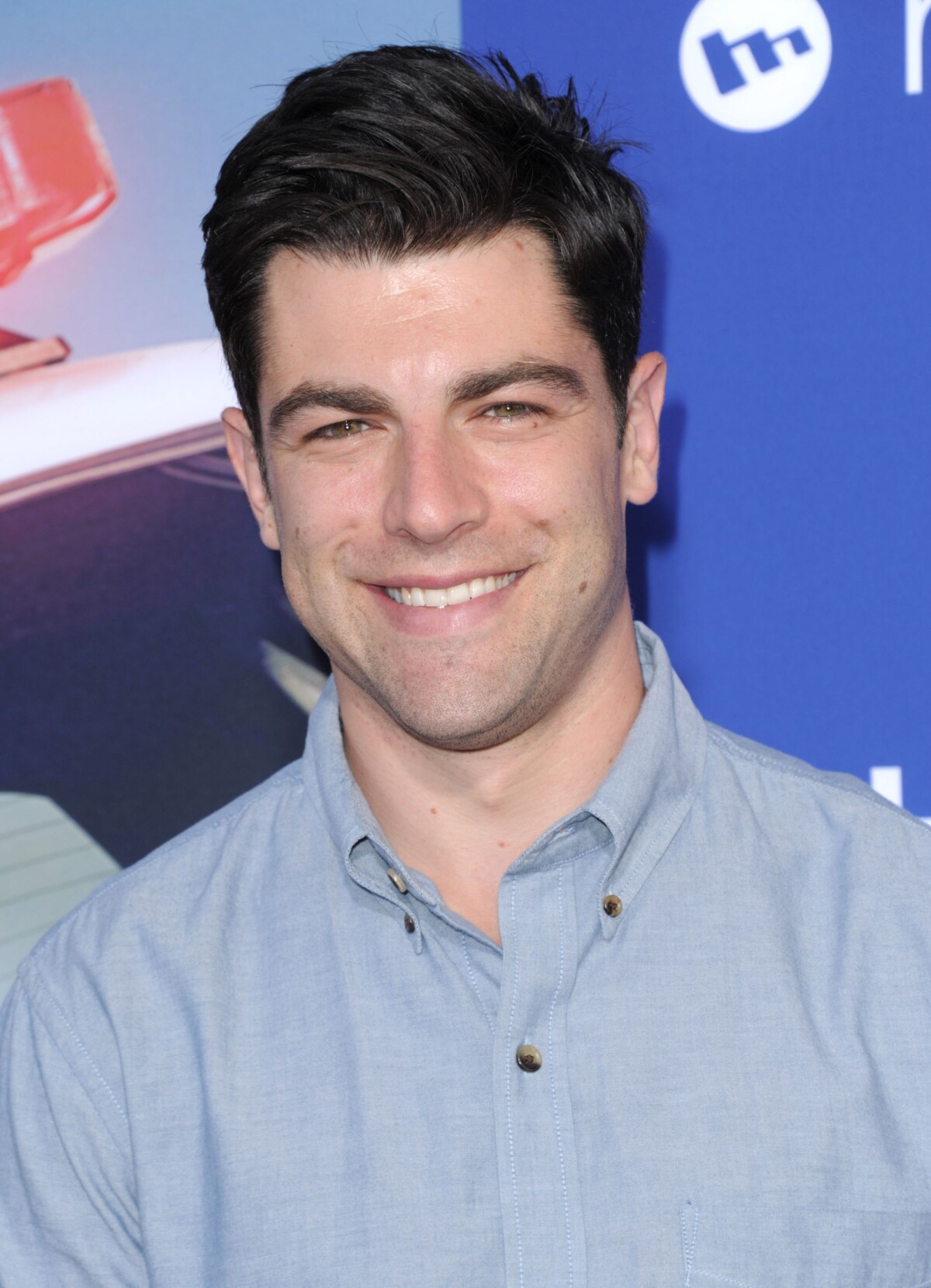 Vidéo Max Greenfield à la première de Let's Be Cops à Los Angeles le