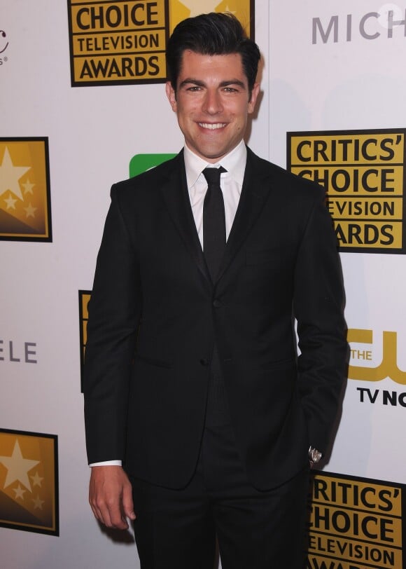 Max Greenfield (New Girl) lors des Critics' Choice Television Awardsle 19 juin 2014 à Los Angeles