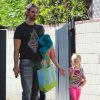 Amy Adams, son fiancé Darren Le Gallo et leur fille Aviana sont allés faire des courses chez Ralph à Studio City le 4 avril 2015