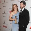 Amy Adams et son compagnon Darren Le Gallo lors de l'after-party des Golden Globe Awards 2015 organisée par Netflix et The Weinstein Company à Beverly Hills, le 11 janvier 2015.