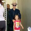 Justin Bieber est allé déjeuner avec sa petite soeur Jazmyn, Kendall Jenner et Hailey Baldwin à Los Angeles, le 23 avril 2015 